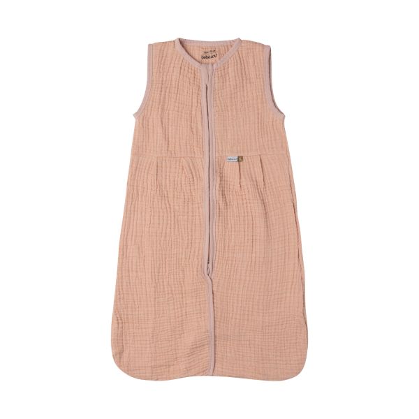 Bebe-Jou Pure Cotton Hydrofiele Zomer Slaapzak - 90 cm - Pink