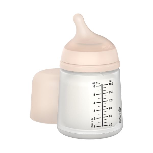 Suavinex Zero Zero Anti-Koliek Fles - Slow Flow - 180ml - Fair Suavinex Zero Zero Anti-Koliek Fles - Slow Flow - 180ml - Fair