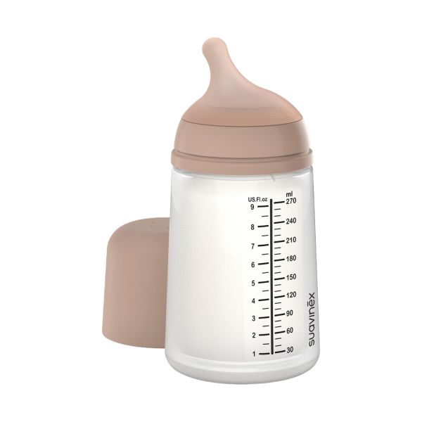 Suavinex Zero Zero Anti-Koliek Fles - Medium Flow - 270ml - Medium Suavinex Zero Zero Anti-Koliek Fles - Medium Flow - 270ml - Medium