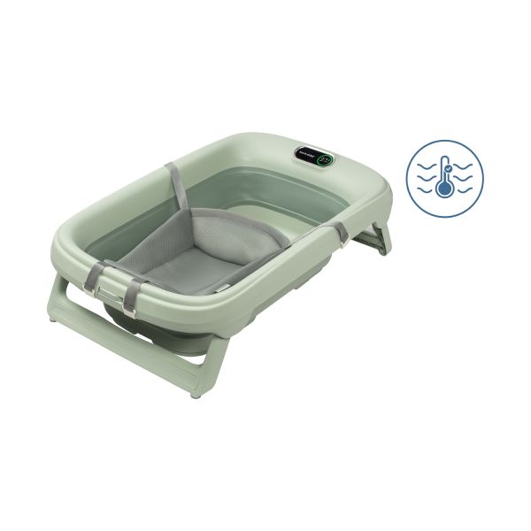 Maxi-Cosi Indigo Plus Babybadje Incl. Newborn Seat - Sage Green Maxi-Cosi Indigo Plus Babybadje Incl. Newborn Seat - Sage Green