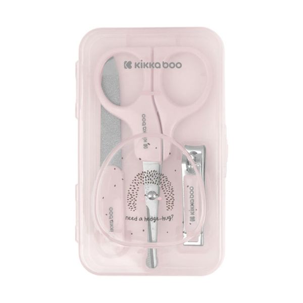 Kikkaboo Hedge-Hugs Manicure Set - Roze Kikkaboo Hedge-Hugs Manicure Set - Roze