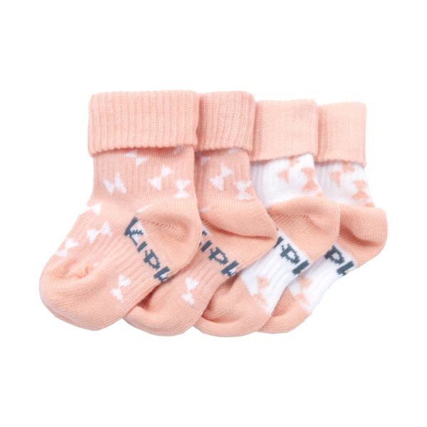 KipKep Blijf-Sokjes - 6-12 Mnd - 2-Pack - Party Pink KipKep Blijf-Sokjes - 6-12 Mnd - 2-Pack - Party Pink