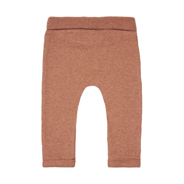 Noppies Broek Rib Naura Cafe Au Lait Melange maat 62 Noppies Broek Rib Naura Cafe Au Lait Melange maat 62