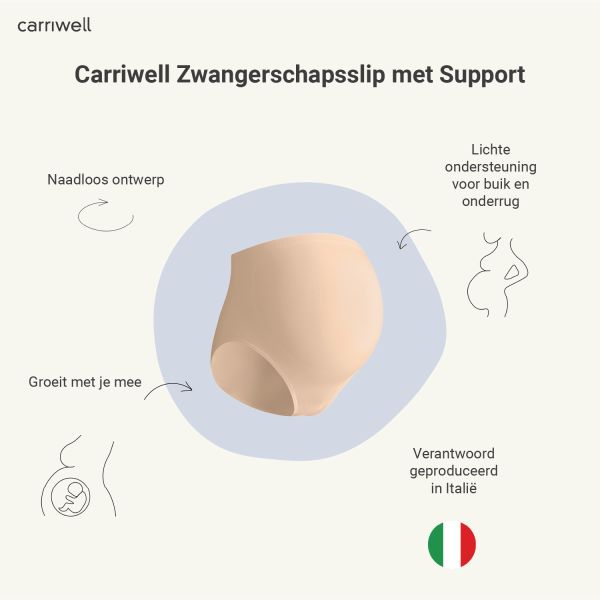 Carriwell Zwangerschapsslip met Support - Mt. S - Honey
