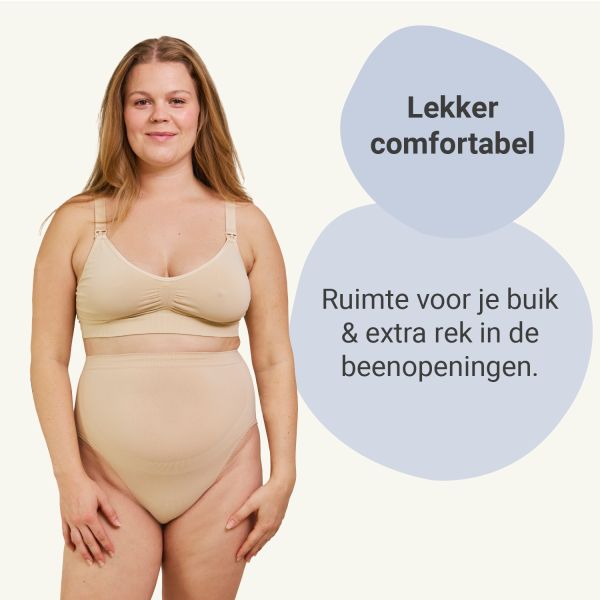 Carriwell Zwangerschapsslip met Support - Mt. S - Honey