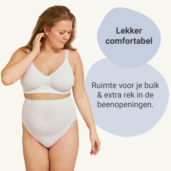 Carriwell Zwangerschapsslip Support Wit M Carriwell Zwangerschapsslip Support Wit M