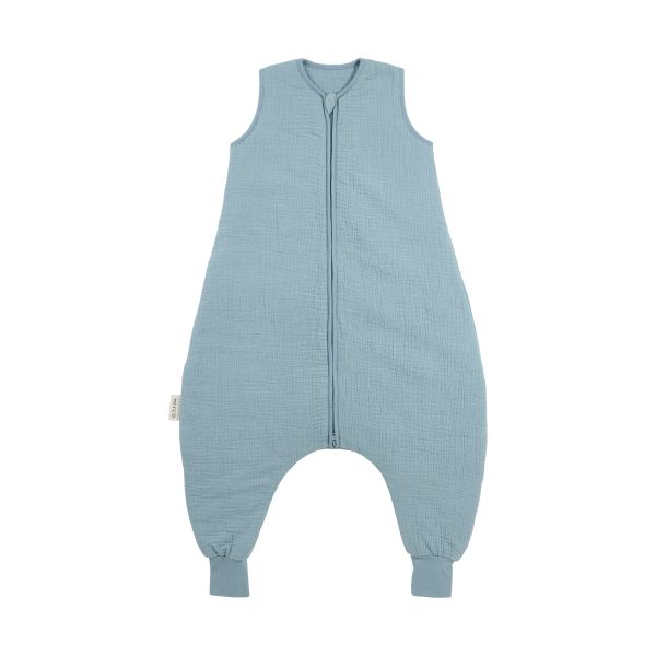 Meyco Slaapzak Jumper Gevoerd Pre-Washed - 104 cm - Hydrofiel - Jeans Blue Meyco Slaapzak Jumper Gevoerd Pre-Washed - 104 cm - Hydrofiel - Jeans Blue