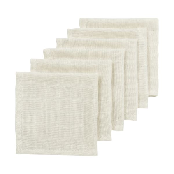 Meyco Hydrofiele Doeken - 6 Stuks - 30 x 30 cm - Nature Meyco Hydrofiele Doeken - 6 Stuks - 30 x 30 cm - Nature