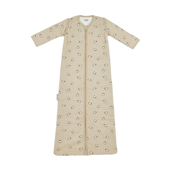 Meyco Slaapzak 4-Seizoenen - One Size - Jersey - Penguin Soft Sand Meyco Slaapzak 4-Seizoenen - One Size - Jersey - Penguin Soft Sand