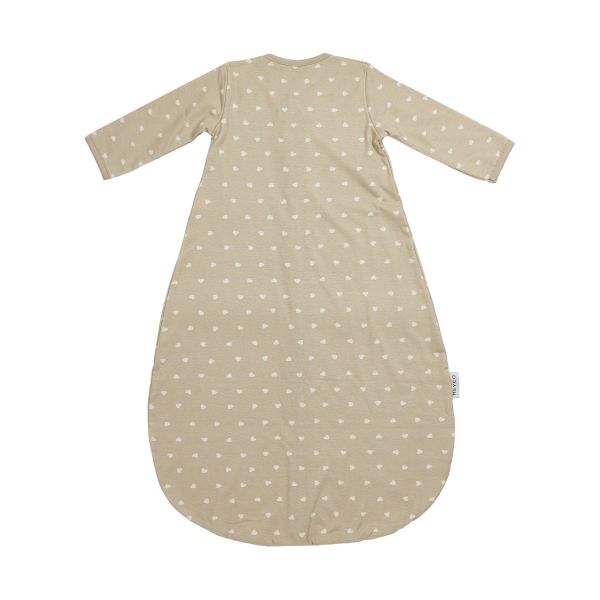 Meyco Sweet Heart Slaapzak Met Vaste Mouw Rond – 80 cm – Jersey – Sand Meyco Sweet Heart Slaapzak Met Vaste Mouw Rond – 80 cm – Jersey – Sand