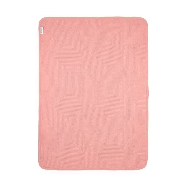 Meyco Gebreide Jacquard Flannel Deken – 100x150 cm – Pure Rose Meyco Gebreide Jacquard Flannel Deken – 100x150 cm – Pure Rose