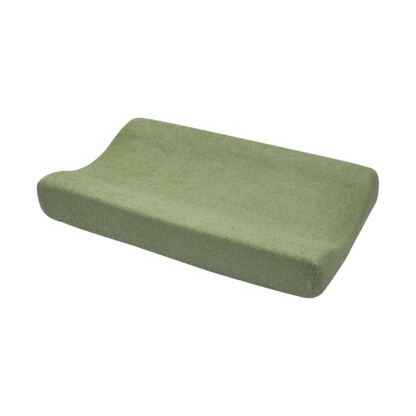 Meyco Baby Aankleedkussenhoes Badstof Uni Olive Green 50 x 70 cm Meyco Baby Aankleedkussenhoes Badstof Uni Olive Green 50 x 70 cm