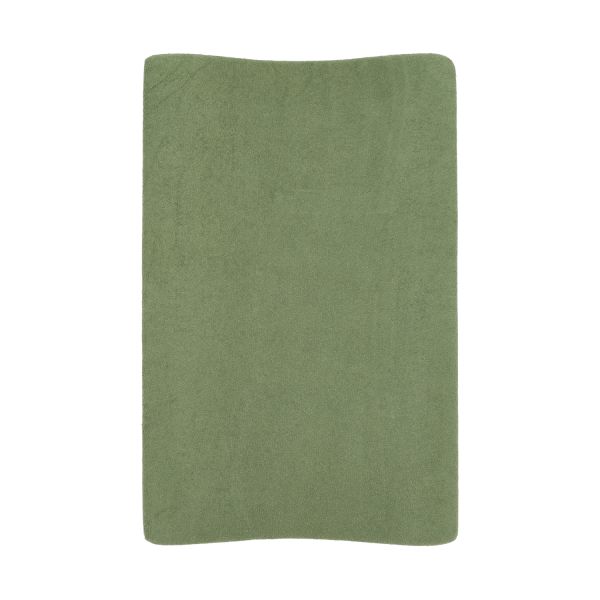Meyco Baby Aankleedkussenhoes Badstof Uni Olive Green 50 x 70 cm Meyco Baby Aankleedkussenhoes Badstof Uni Olive Green 50 x 70 cm