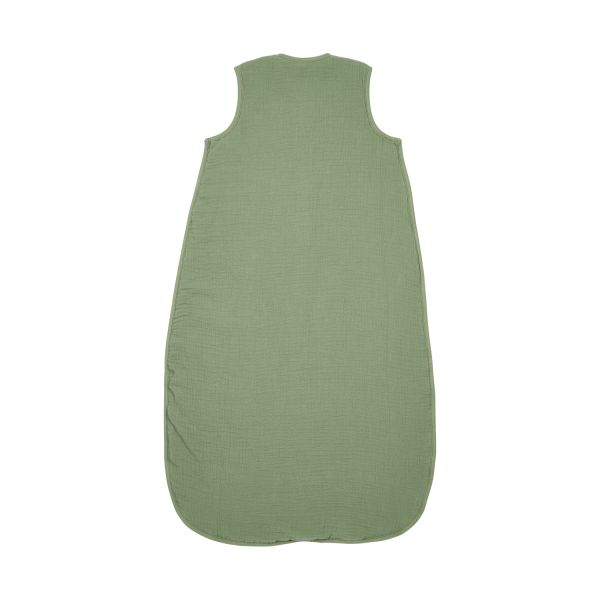 Meyco Baby Slaapzak Hydrofiel Gevoerd Uni Pre-Washed Olive Green 70 cm Meyco Baby Slaapzak Hydrofiel Gevoerd Uni Pre-Washed Olive Green 70 cm