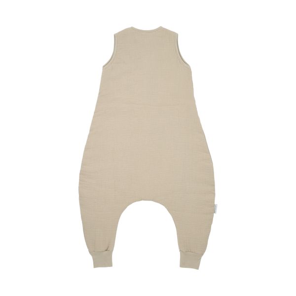 Meyco Baby Slaapzak Jumper Winter Hydrofiel Uni Pre-Washed Sand 104 cm