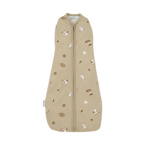 Meyco Baby Forest Animals Cocoon inbakerslaapzak - Sand - 4-8 Mnd Meyco Baby Forest Animals Cocoon inbakerslaapzak - Sand - 4-8 Mnd