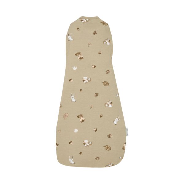 Meyco Baby Forest Animals Cocoon inbakerslaapzak - Sand - 4-8 Mnd Meyco Baby Forest Animals Cocoon inbakerslaapzak - Sand - 4-8 Mnd