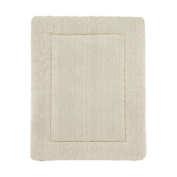 Meyco Baby Knots Boxkleed - 77 x 97 cm - Soft Sand Meyco Baby Knots Boxkleed - 77 x 97 cm - Soft Sand