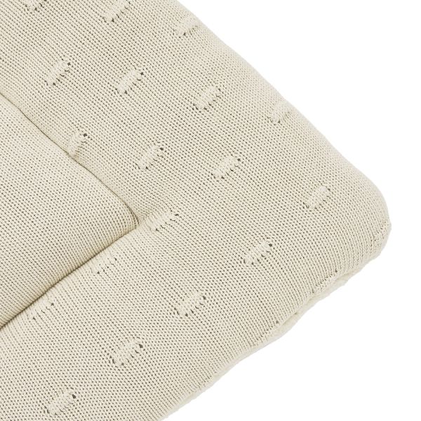 Meyco Baby Knots Boxkleed - 77 x 97 cm - Soft Sand Meyco Baby Knots Boxkleed - 77 x 97 cm - Soft Sand