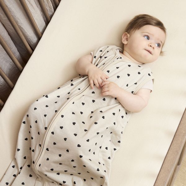Meyco Baby Uni Hoeslaken Juniorbed - 70 x 140 cm - Jersey - Soft Sand Meyco Baby Uni Hoeslaken Juniorbed - 70 x 140 cm - Jersey - Soft Sand
