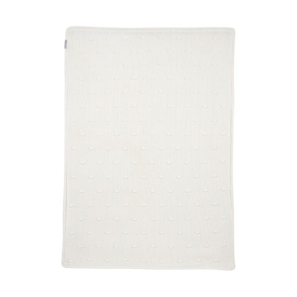 Meyco Baby Ledikantdeken Teddy Knots Offwhite 100 x 150 cm Meyco Baby Ledikantdeken Teddy Knots Offwhite 100 x 150 cm