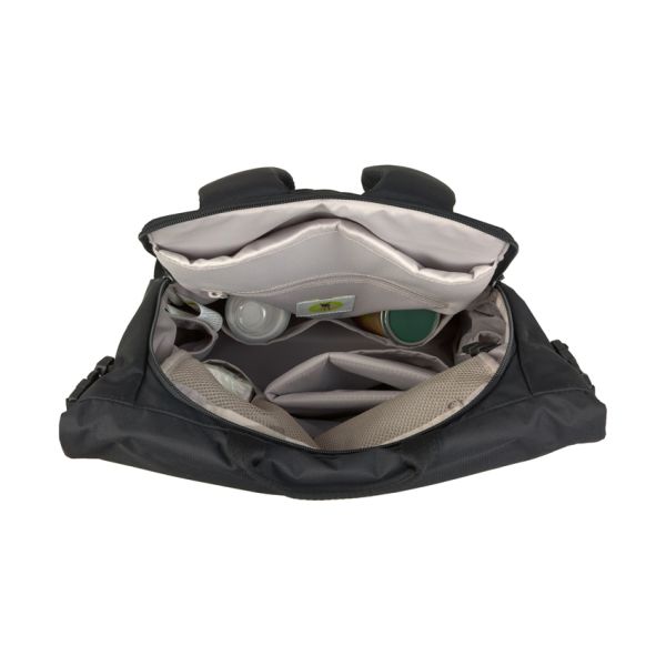 Lässig Outdoor Rolltop Rugzak - Black