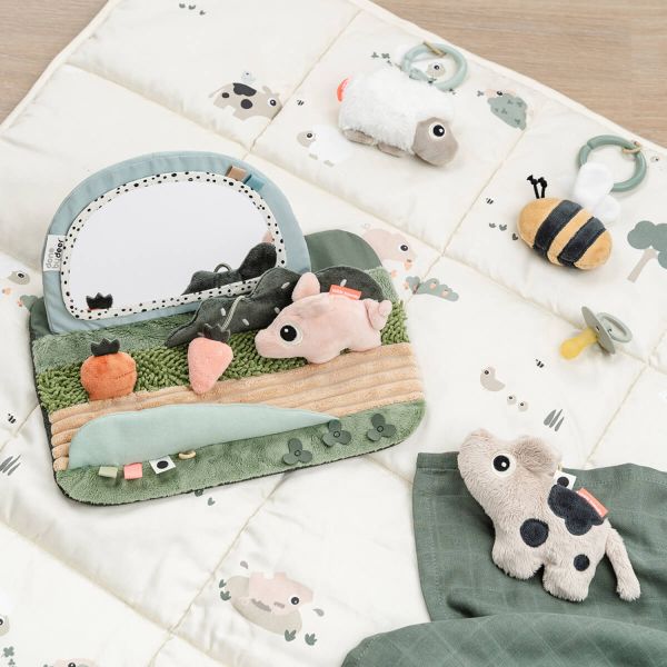 Done By Deer Tiny Farm Sensorisch Buiktijd Speeltje - Colour Mix Done By Deer Tiny Farm Sensorisch Buiktijd Speeltje - Colour Mix