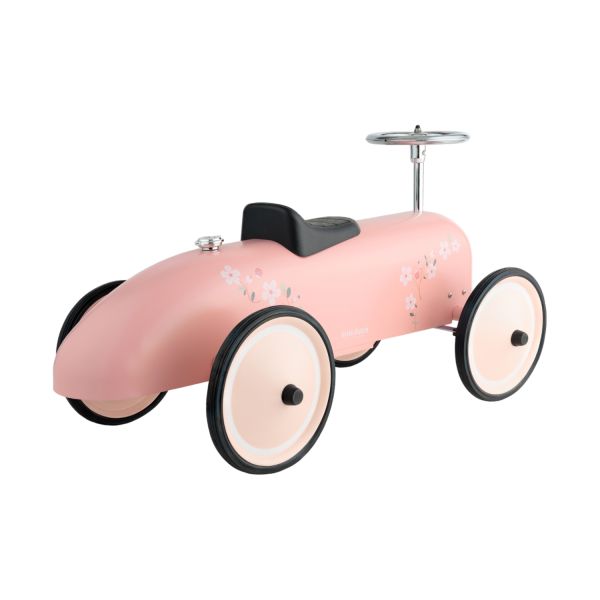Little Dutch Retro Loopauto - Roze Little Dutch Retro Loopauto - Roze