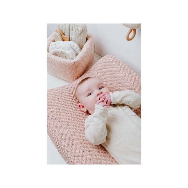 Baby's Only Aankleedkussenhoes Grace Nordic Blue 45 x 70 cm Baby's Only Aankleedkussenhoes Grace Nordic Blue 45 x 70 cm