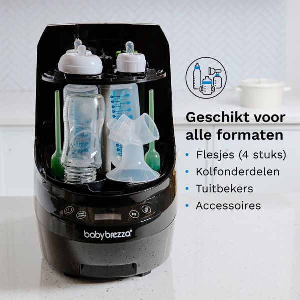 Baby Brezza Bottle Washer Pro - All Black