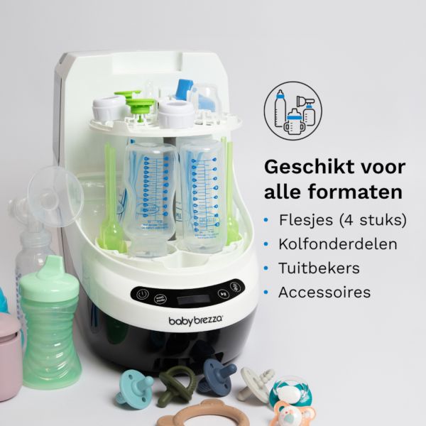 Baby Brezza Bottle Washer Pro - Black / White Baby Brezza Bottle Washer Pro - Black / White