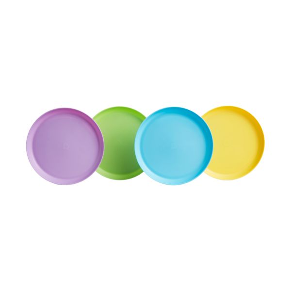 Munchkin Multi Coloured Feeding Plates Munchkin Multi Coloured Feeding Plates