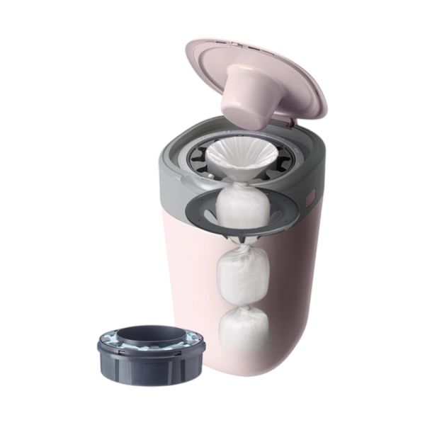Tommee Tippee Sangenic Twist & Click Luieremmer - ECO - Roze Tommee Tippee Sangenic Twist & Click Luieremmer - ECO - Roze