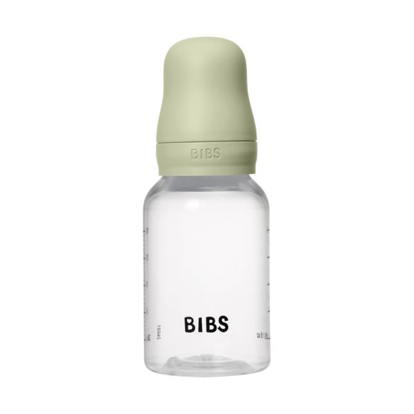 BIBS Fles - Slow Flow - 150 ml - Latex - Sage - Ronde Speen