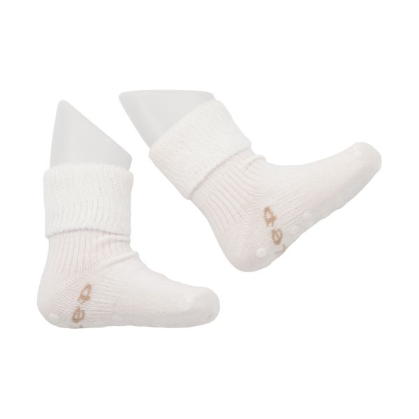 KipKep Anti-slip Blijf-Sokken - 12-18 Mnd - 1-Pack - Off-White