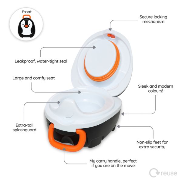 My Carry Potty - Pinguïn My Carry Potty - Pinguïn