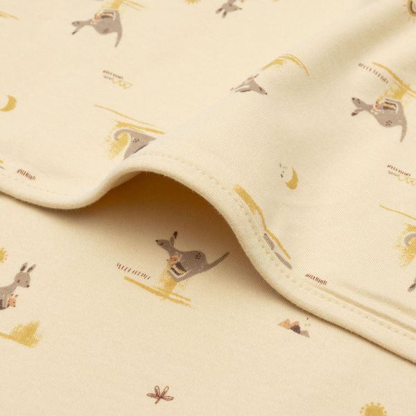 Jollein Wiegdeken - Jersey - 75 x 100 cm - Kangaroots