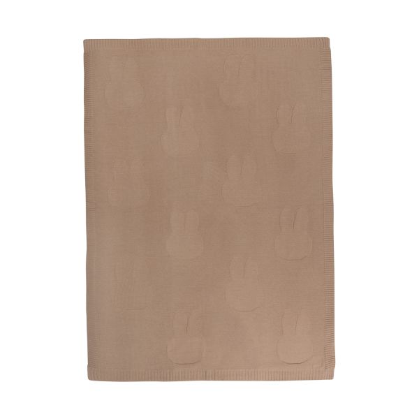 Jollein Deken Wieg - Miffy - 75x100 cm - Biscuit
