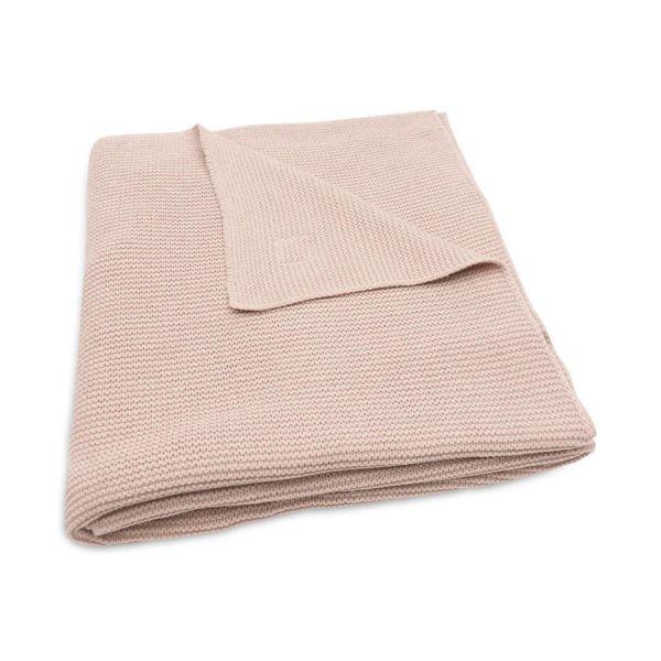 Jollein Wiegdeken Basic Knit - Wild Rose - 75 x 100 cm Jollein Wiegdeken Basic Knit - Wild Rose - 75 x 100 cm