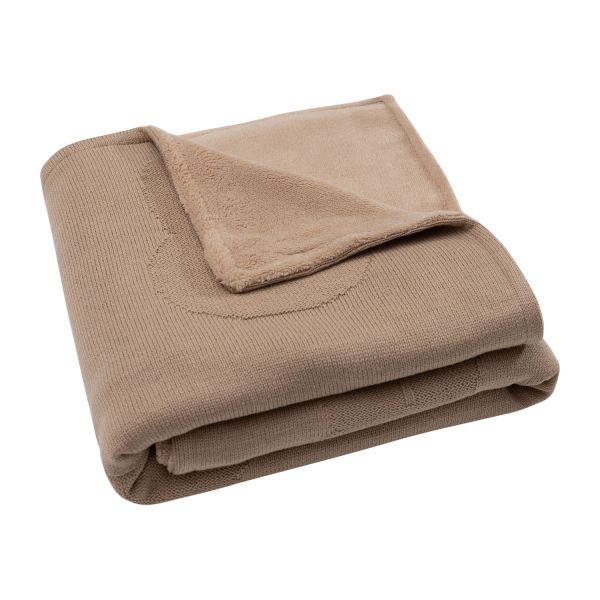 Jollein Deken Wieg - Miffy - 75 x 100 cm – Biscuit/Velvet Jollein Deken Wieg - Miffy - 75 x 100 cm – Biscuit/Velvet