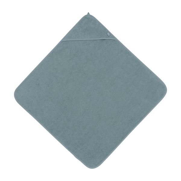 Jollein Badcape Uni - Badstof - 100x100 cm - Sea Green Jollein Badcape Uni - Badstof - 100x100 cm - Sea Green