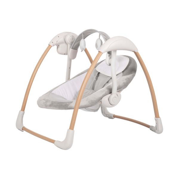 Bo Jungle B-Portable Swing Dolphy Wood Pure White Bo Jungle B-Portable Swing Dolphy Wood Pure White