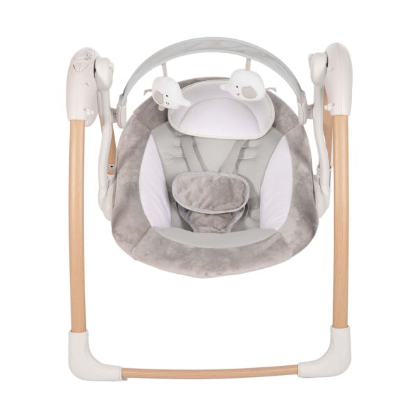 Bo Jungle B-Portable Swing Dolphy Wood Pure White Bo Jungle B-Portable Swing Dolphy Wood Pure White