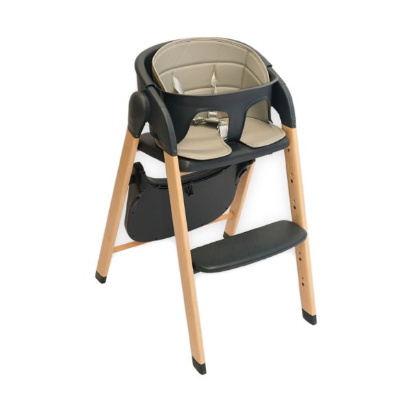 Bo jungle Grow With Me High Chair - Shady Grey Bo jungle Grow With Me High Chair - Shady Grey