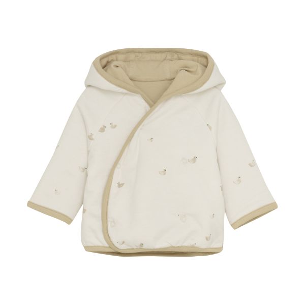 Noppies Nuru Jasje - Animals - Maat 50 - Offwhite Noppies Nuru Jasje - Animals - Maat 50 - Offwhite