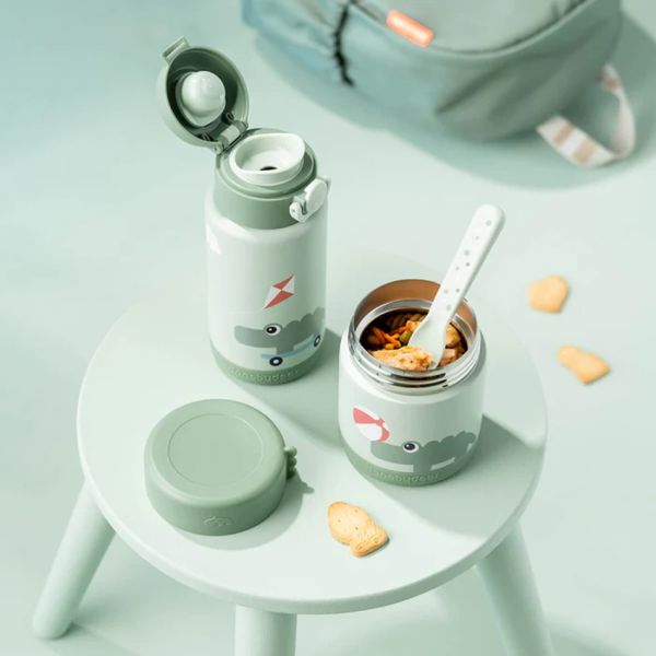 Done by Deer Thermos Voedselpot - Playground - Groen - 300 ml Done by Deer Thermos Voedselpot - Playground - Groen - 300 ml