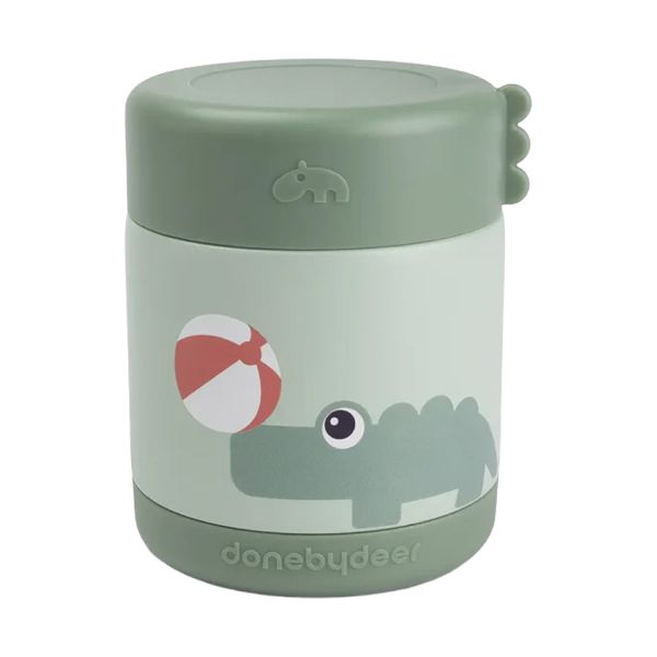 Done by Deer Thermos Voedselpot - Playground - Groen - 300 ml Done by Deer Thermos Voedselpot - Playground - Groen - 300 ml