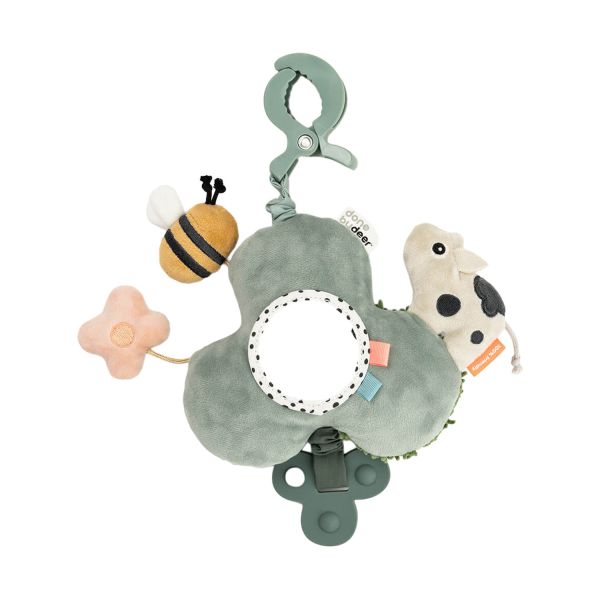Done By Deer Tiny Farm Activiteitenspiegel Met Clip – Groen Done By Deer Tiny Farm Activiteitenspiegel Met Clip – Groen