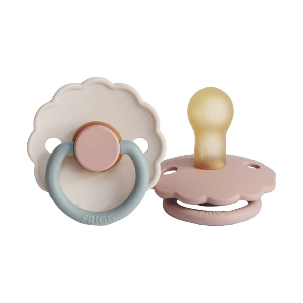 Frigg Daisy Fopspeen - 6-18 mnd (2 stuks) - Blooming Blush/Cotton Frigg Daisy Fopspeen - 6-18 mnd (2 stuks) - Blooming Blush/Cotton