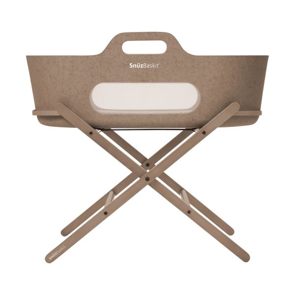 Snuz Baskit Mozesmand met Standaard - Mocha Snuz Baskit Mozesmand met Standaard - Mocha